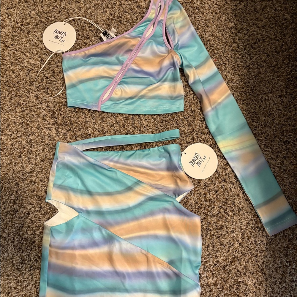 Princess Polly Multicolor Asymmetrical Set